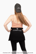 Load image into Gallery viewer, Size small model wearing Mellow Rose COMFYIST camisole top classic straps  COMFYIST crop sweatshirt and cap- COMFYIST CAMI